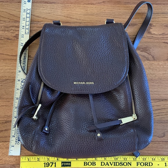 Michael Kors Brown Leather handbag Backpack - Picture 7 of 7
